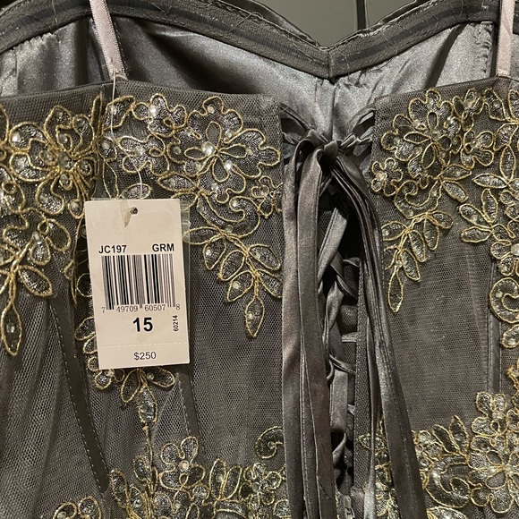 BA Nites formal prom dress strapless size 15 new with tag - Picture 6 of 16